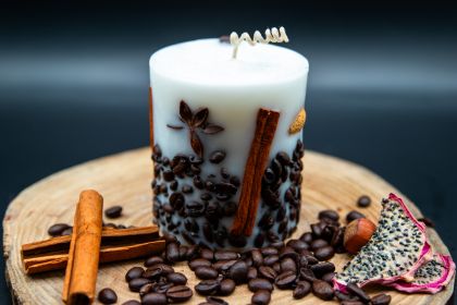 Lumânare Parfumată Cilindrica – Bumbac