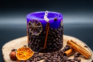 Lumânare Parfumată Cilindrica – Lavanda