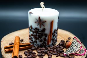 Lumânare Parfumată Cilindrica – Bumbac