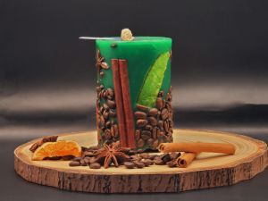 Lumânare Parfumată Cilindrică - Pin