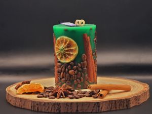 Lumânare Parfumată Cilindrică - Pin